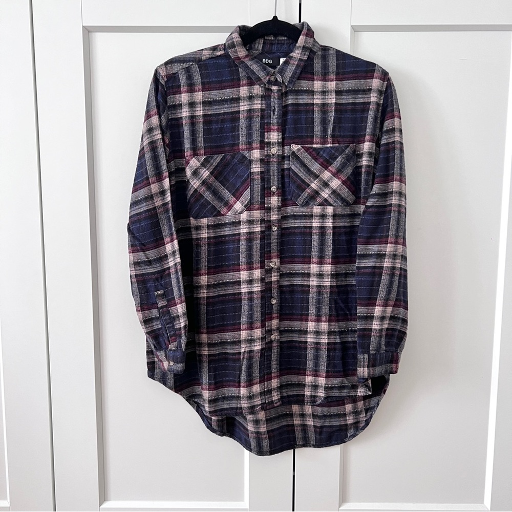 Urban Outfitters BDG Oversized Flannel Shirt